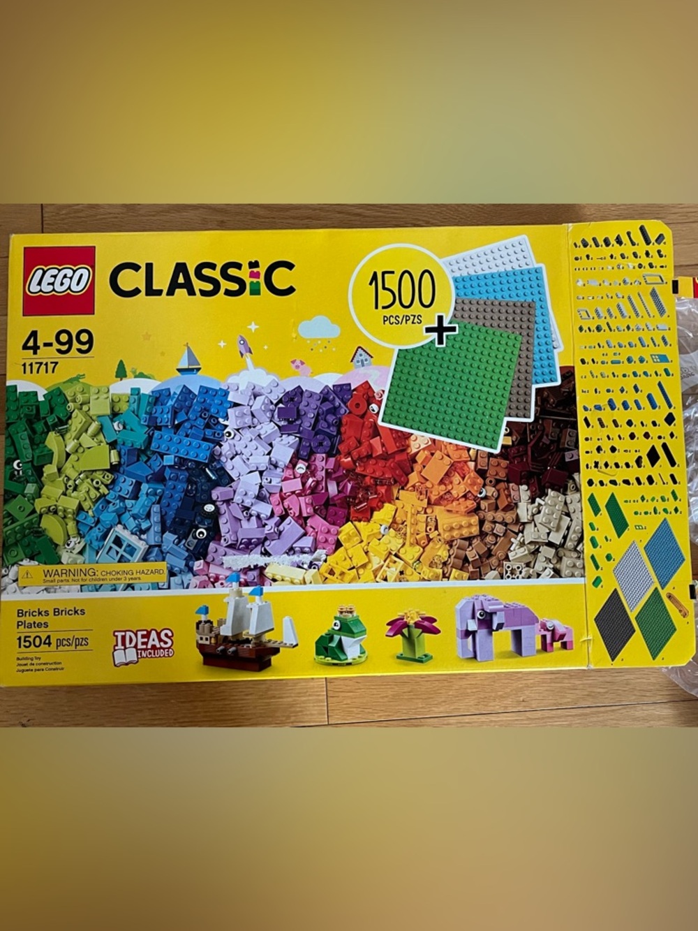 Lego Classic Kids Building Blocks Set - 1500 pieces